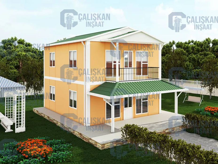 Kayseri Anahtar Teslim Prefabrik 122 mt 1 Kayseri Anahtar Teslim Prefabrik 122 mt